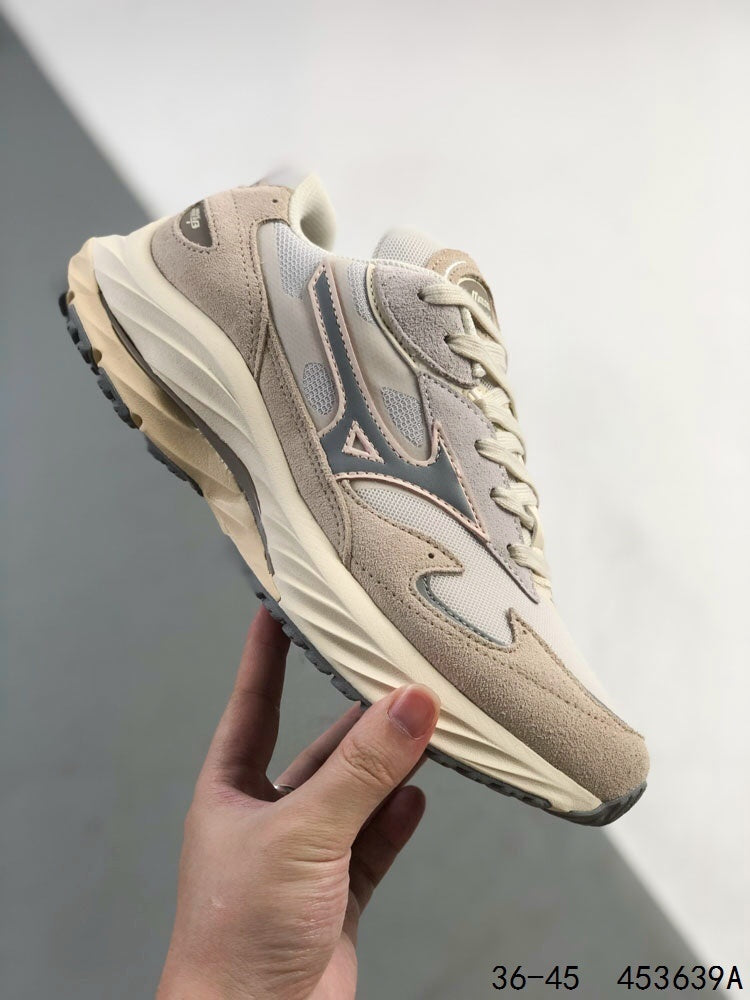 Mizuno Speed Sportstyle Retro Runner |  Wave Rider β Grey | D1GA330909