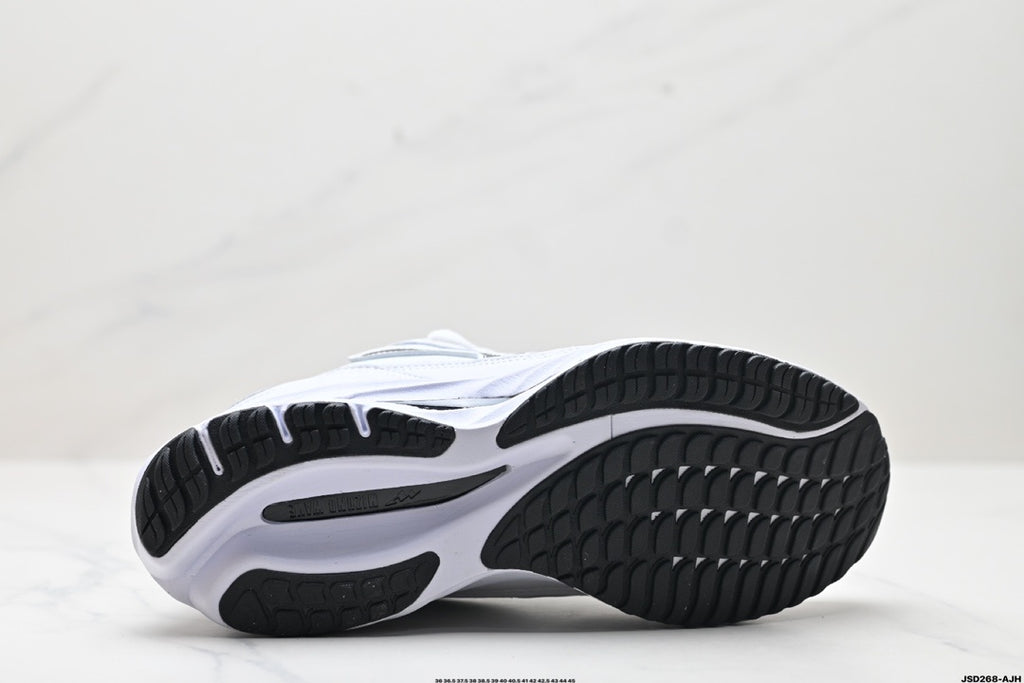 Mizuno Speed Sportstyle Retro Runner | White Black | D1GA330801