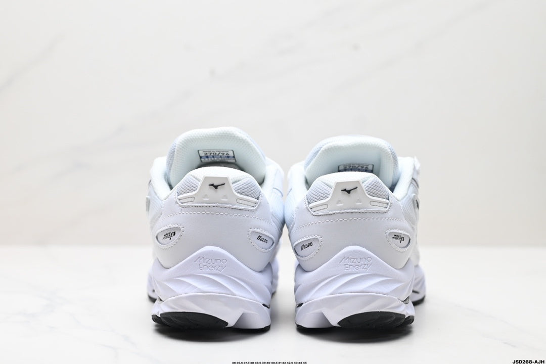 Mizuno Speed Sportstyle Retro Runner | White Black | D1GA330801
