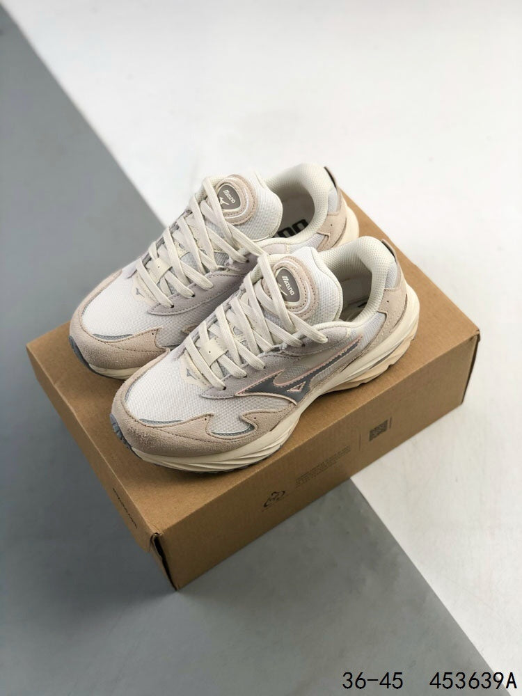 Mizuno Speed Sportstyle Retro Runner |  Wave Rider β Grey | D1GA330909
