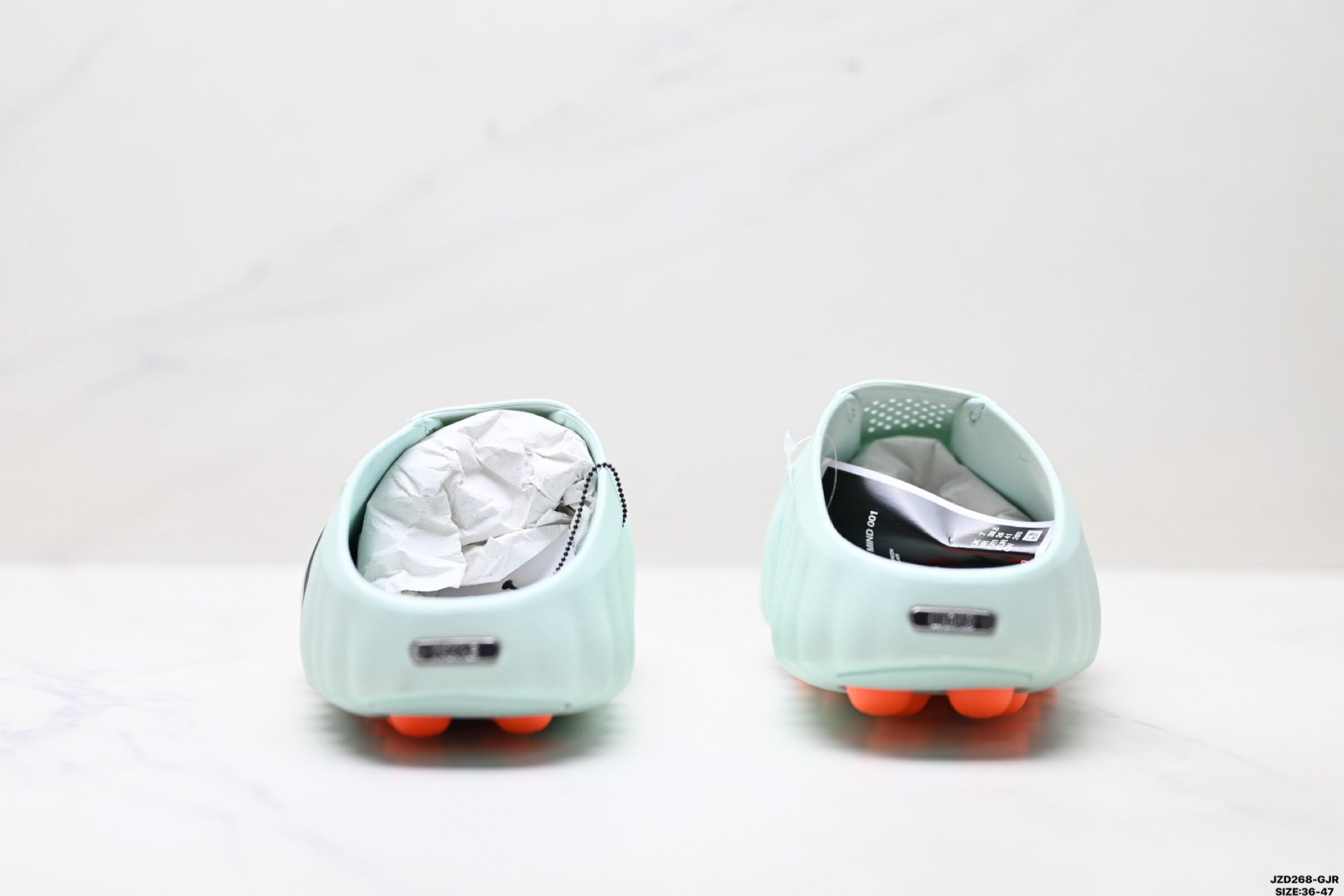 Nike Mind Body 001 Recovery Slide | Mint Green Orange | HQ4309-300