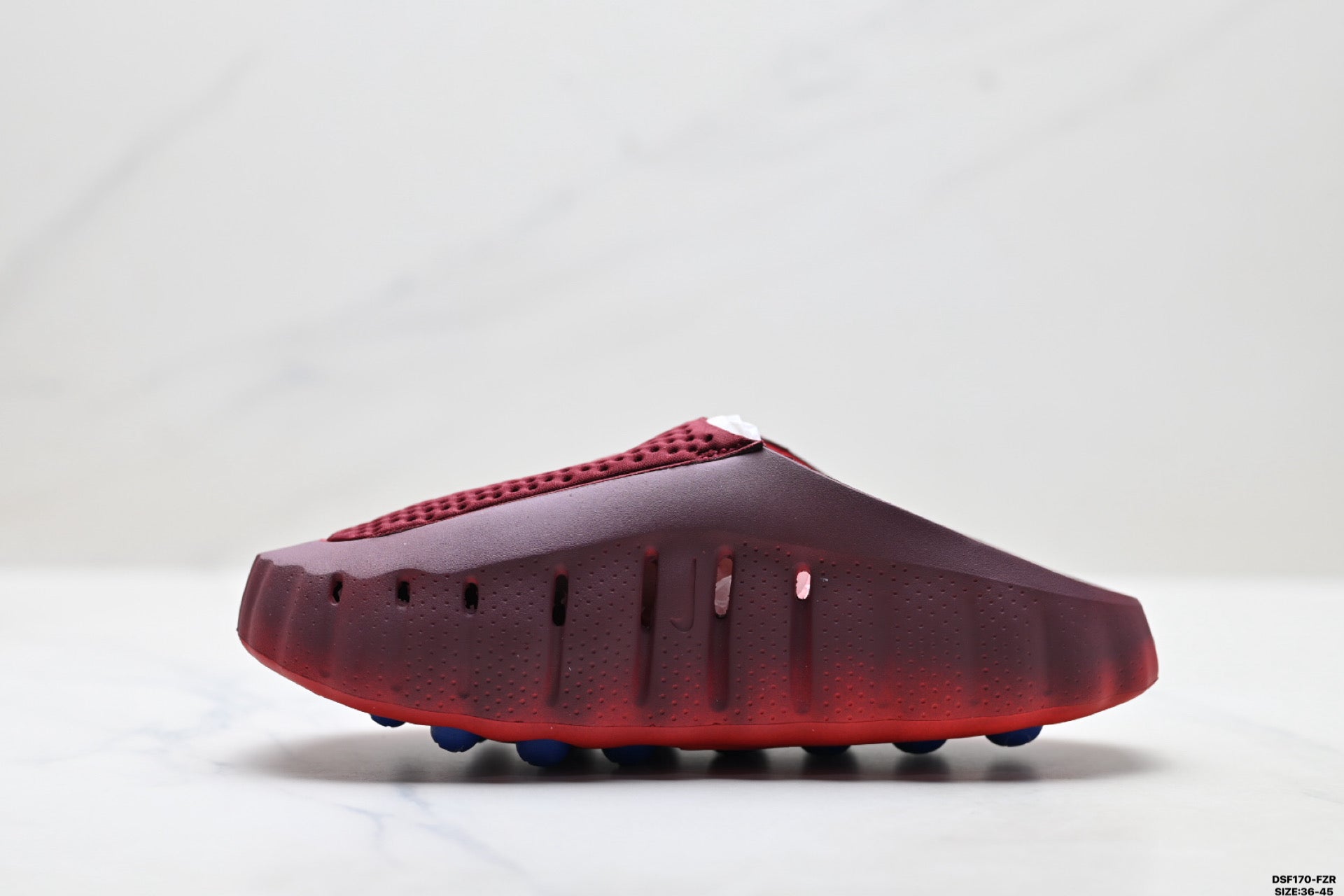 Nike Mind Body 001 Recovery Slide | Burgundy Navy | HQ4307-601