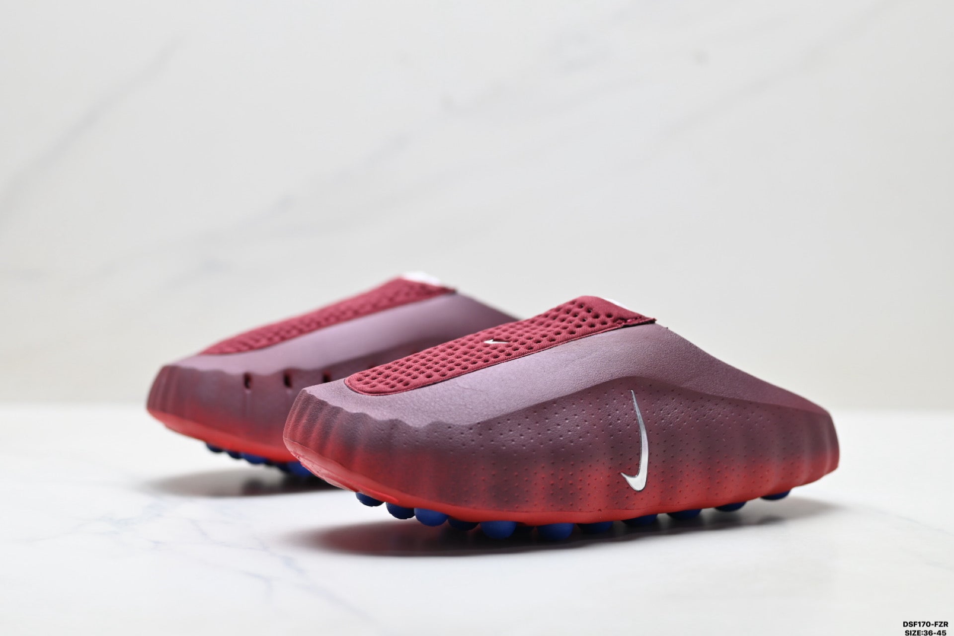 Nike Mind Body 001 Recovery Slide | Burgundy Navy | HQ4307-601