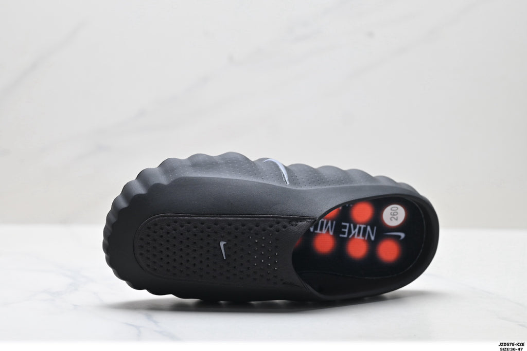 Nike Mind Body 001 Recovery Slide | Black Orange | IQ8502-001