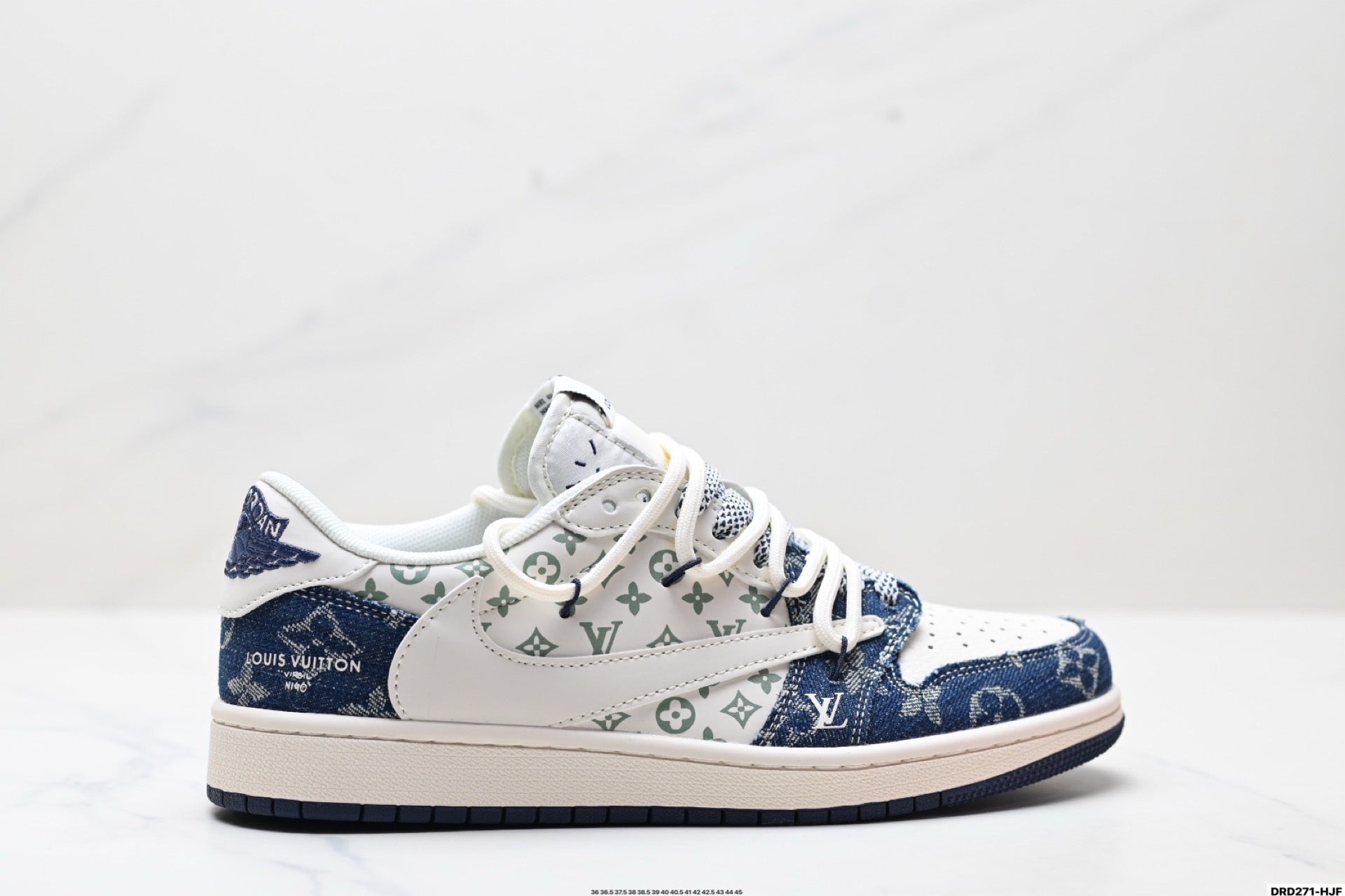 Nike Air Jordan 1 Low x Travis Scott | Denim Monogram | DS2088-001