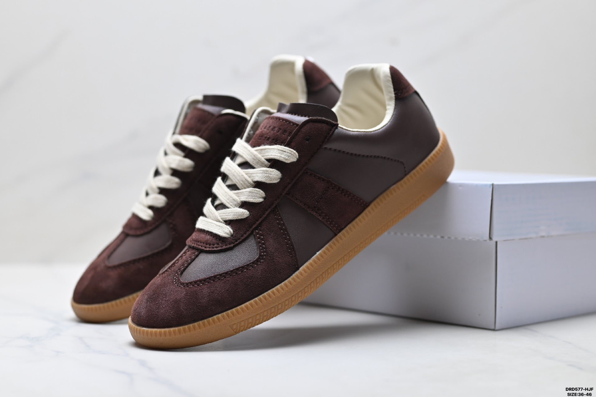 Maison Margiela Replica Sneaker | Dark Brown Gum | DX003DGR41