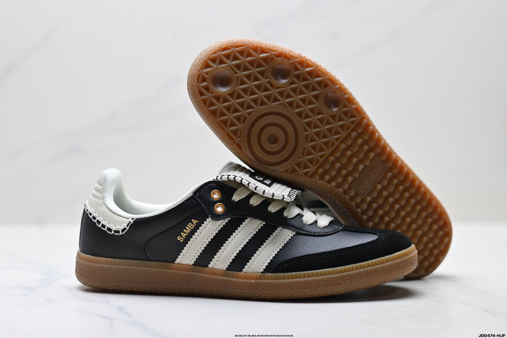 Adidas Originals x Wales Bonner Samba OG | Black Cream Gum | IE0586