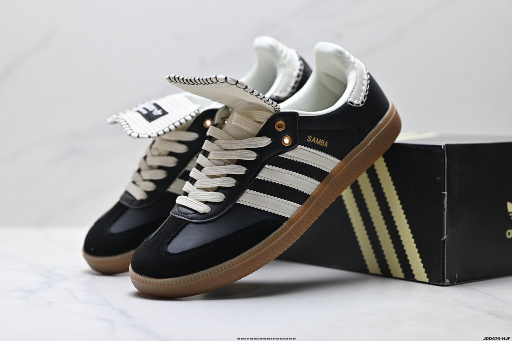 Adidas Originals x Wales Bonner Samba OG | Black Cream Gum | IE0586