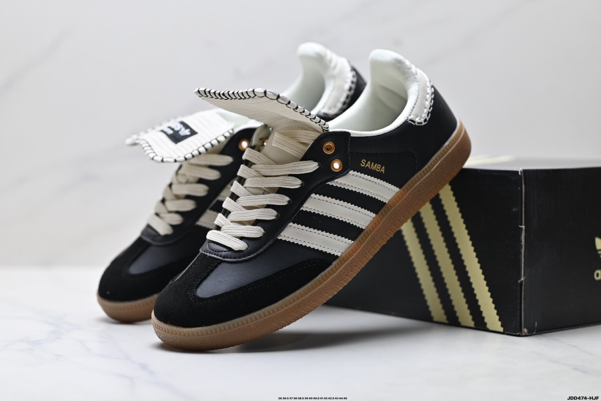 Adidas Originals x Wales Bonner Samba OG | Black Cream Gum | IE0586