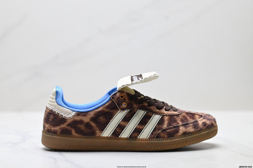 Adidas Originals x Wales Bonner Samba OG | Leopard Sky Blue | IE0586