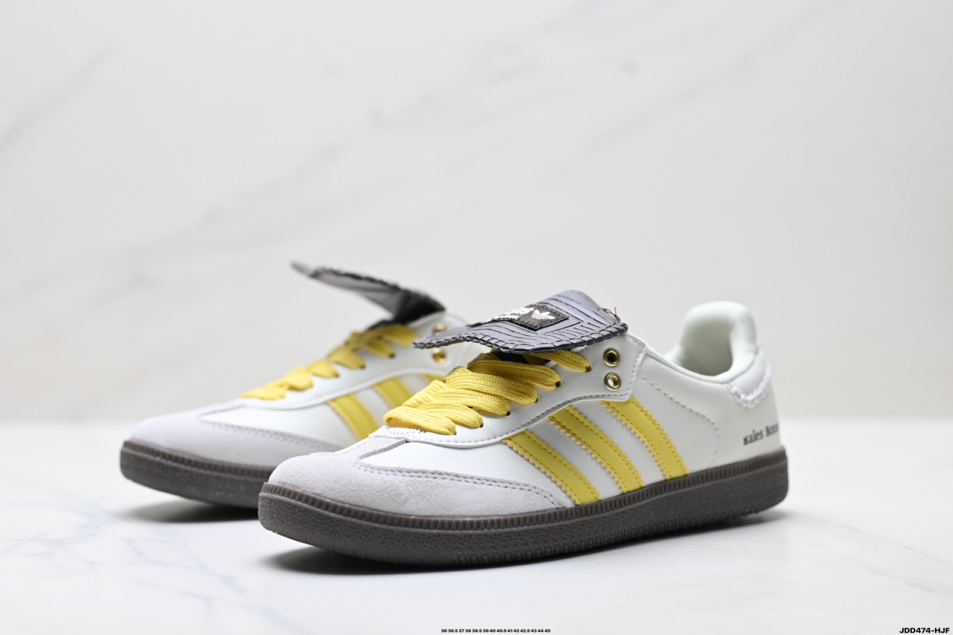 Adidas Originals x Wales Bonner Samba OG | White Yellow Black | IE0586
