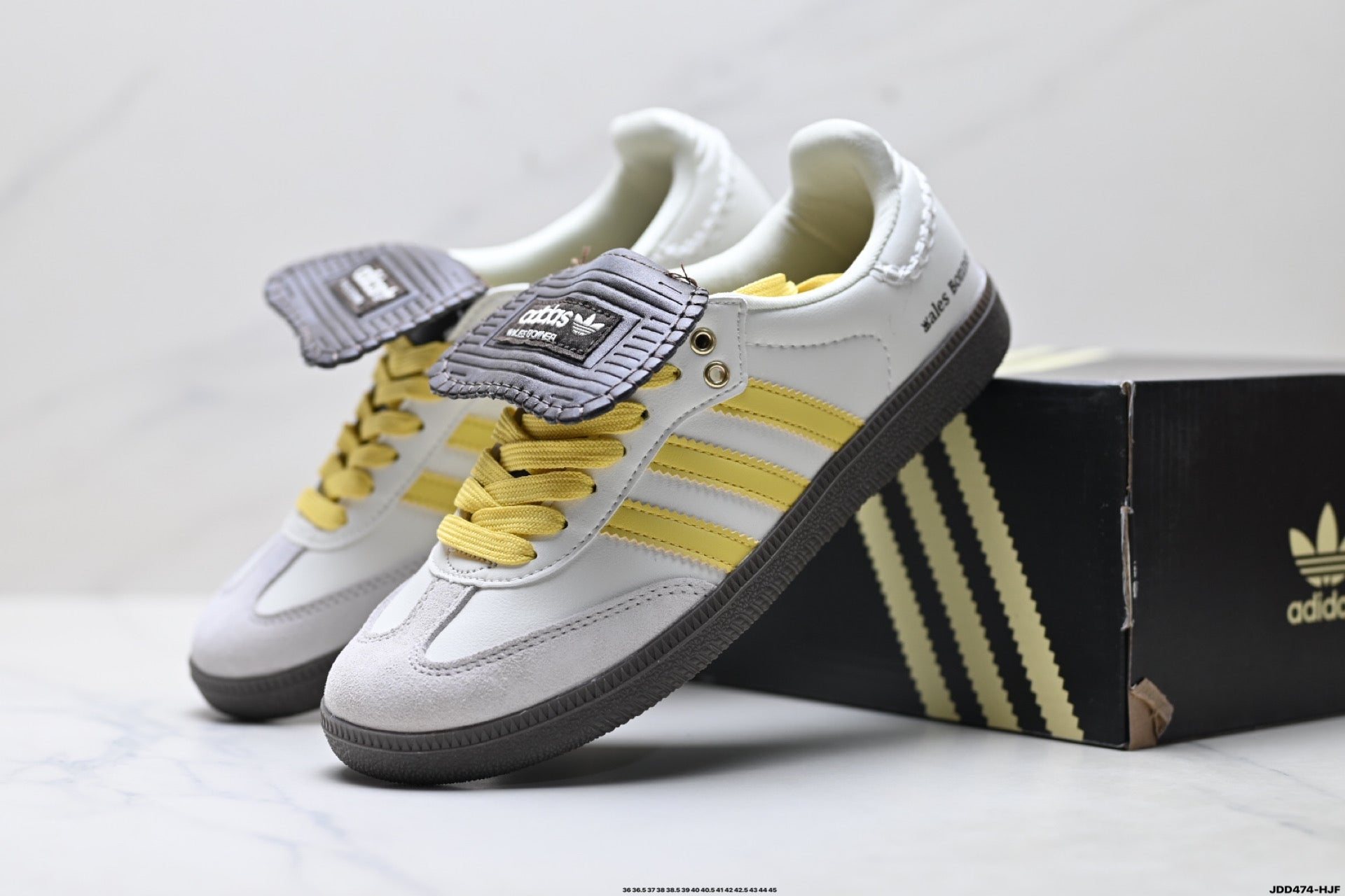 Adidas Originals x Wales Bonner Samba OG | White Yellow Black | IE0586