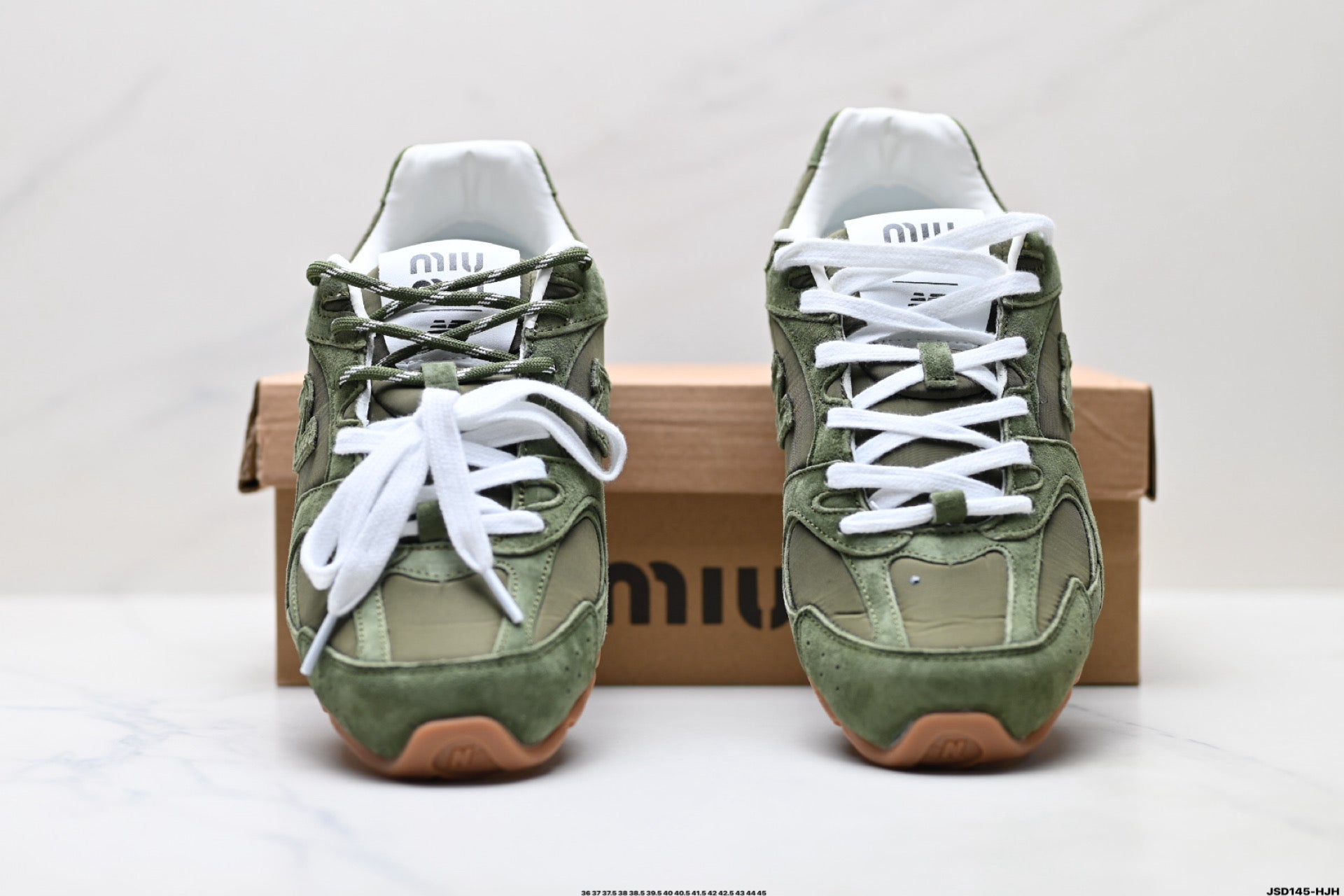 Miu Miu x New Balance 530 SL | Olive Army Green Gum | 5E165E_D7R_F0414_F_BD05