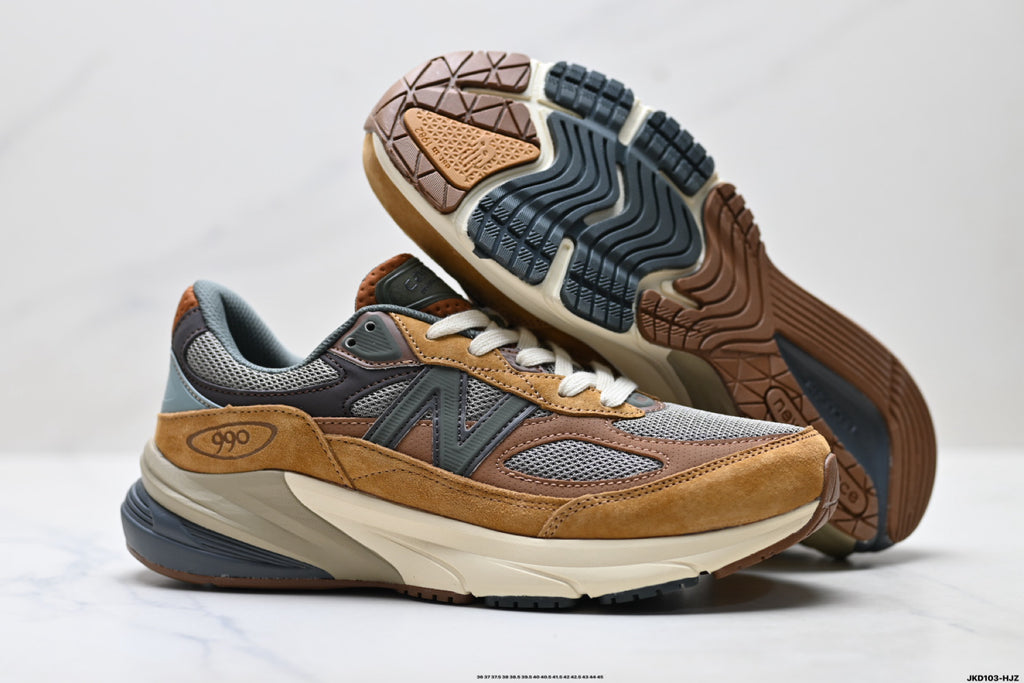 New Balance 990v6 | Caramel Brown Grey Blue | M990CH6 | USA