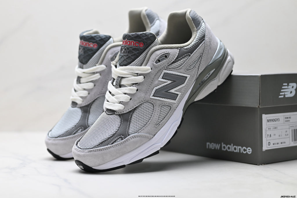 New Balance 990v3 | Grey White | M990CH6 | Made in USA