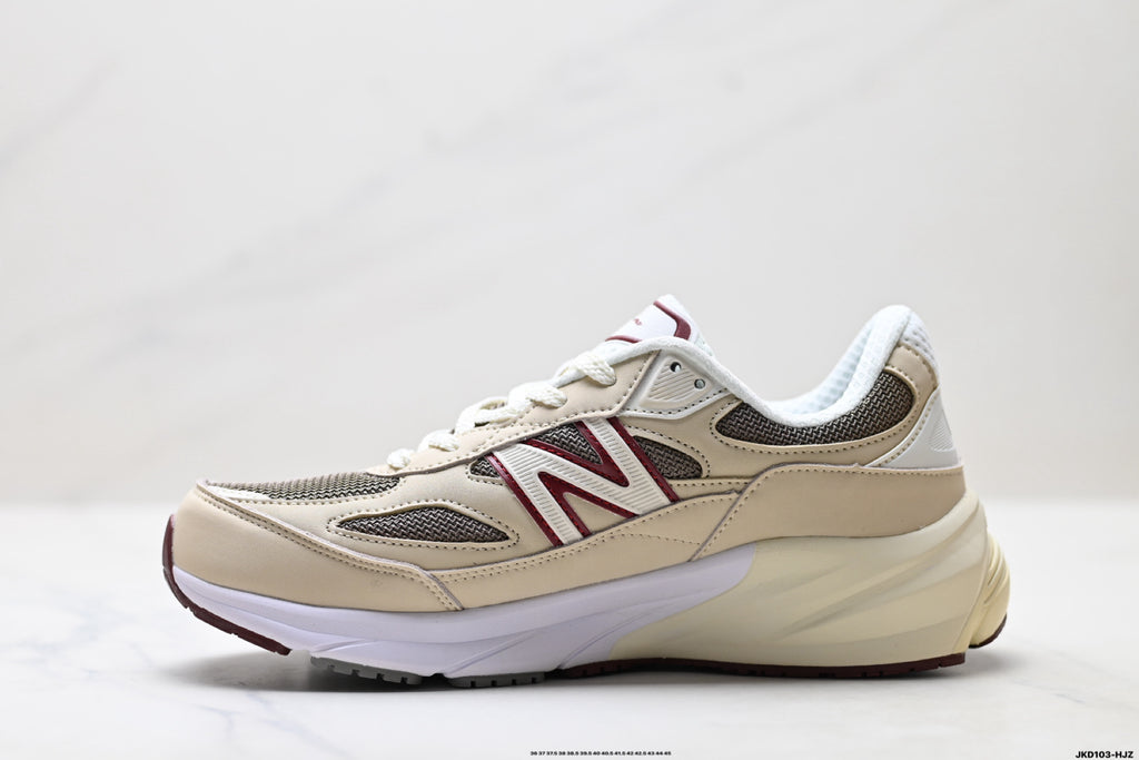 New Balance 990v6 | Cream Burgundy Olive | M990CH6 | Made in USA