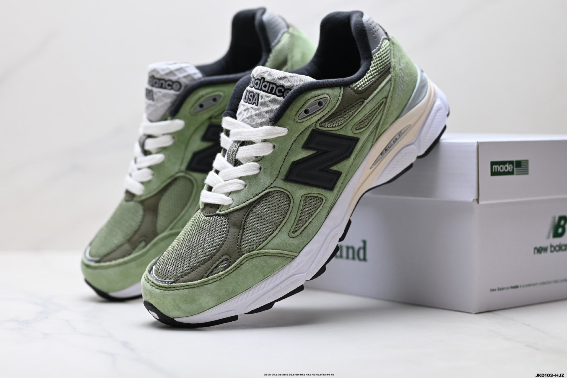 New Balance 990v3 | Sage Green Black | M990CH6 | Made in USA