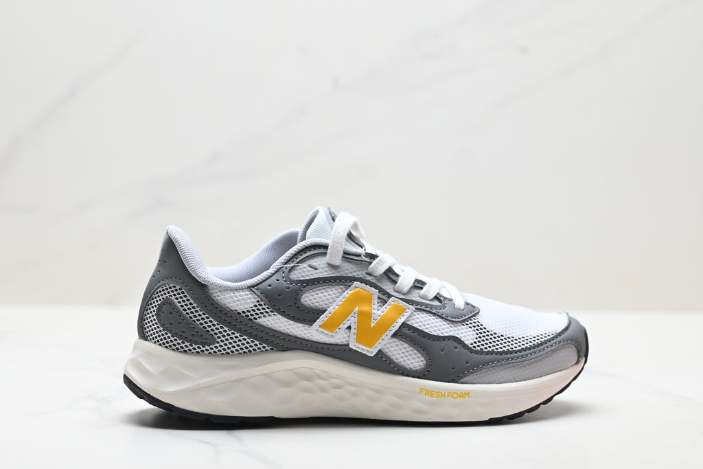 New Balance Fresh Foam Arishi v4 | White Grey Yellow | MARISTN4