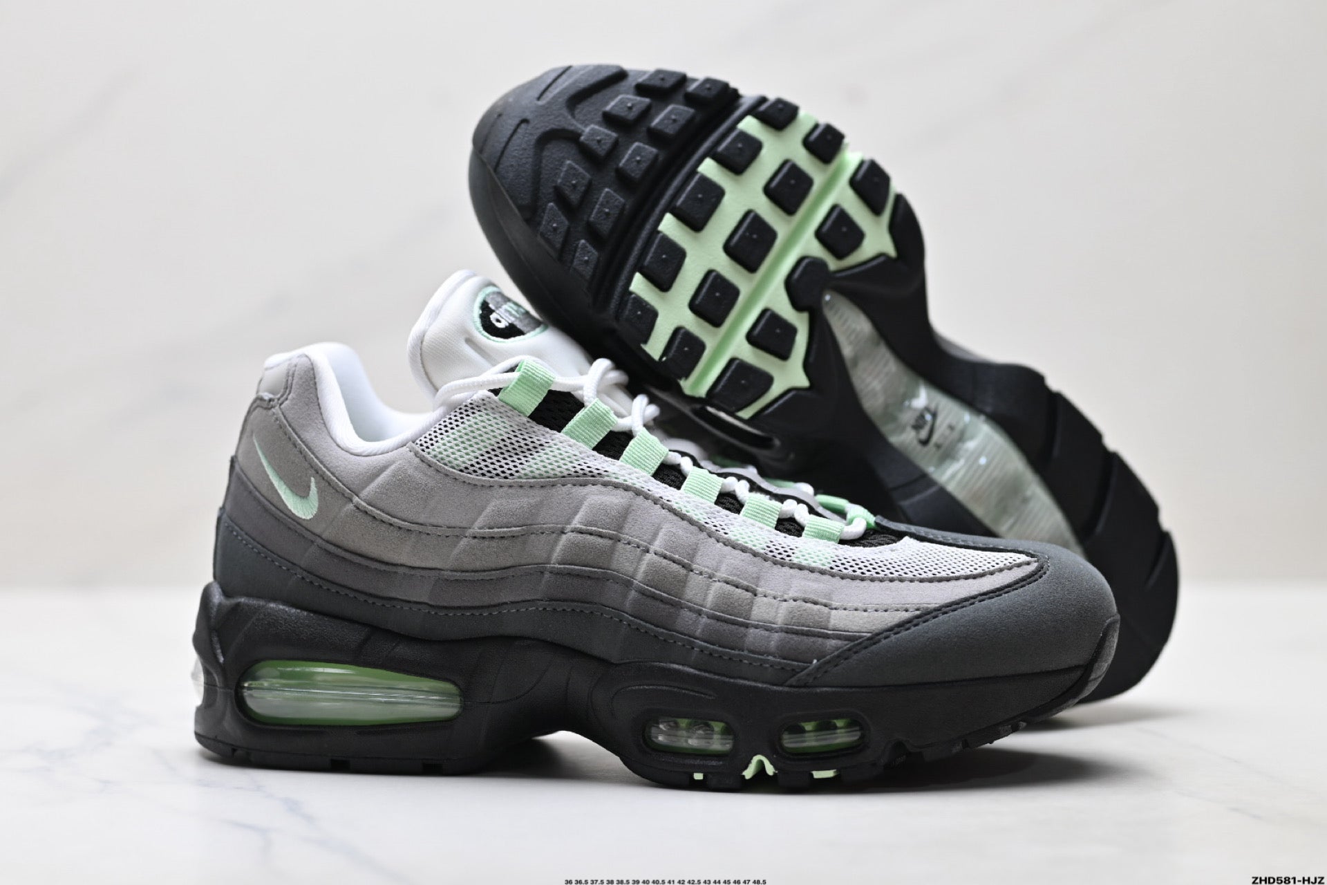 Nike Air Max 95 OG | Black Grey Fresh Mint | HJ5996-005
