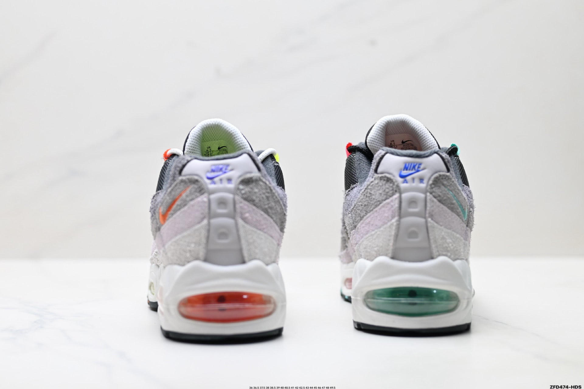 Nike Air Max 95 OG | Grey Pink Green Blue | IU2636-300