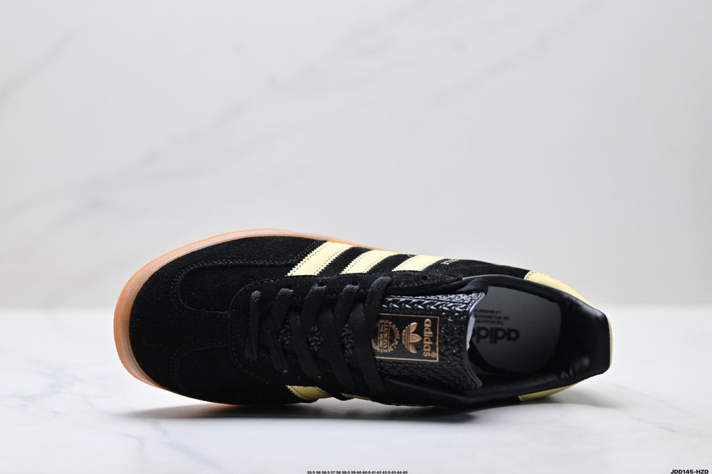 Adidas Originals Gazelle | Black Gold Gum | IG1499