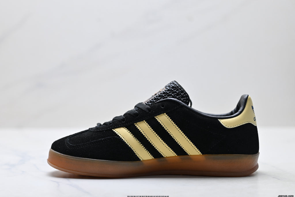 Adidas Originals Gazelle | Black Gold Gum | IG1499