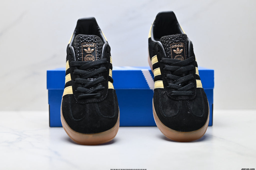 Adidas Originals Gazelle | Black Gold Gum | IG1499