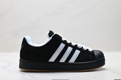 Adidas Originals Superstar XLG | Black White Gum | KI3512