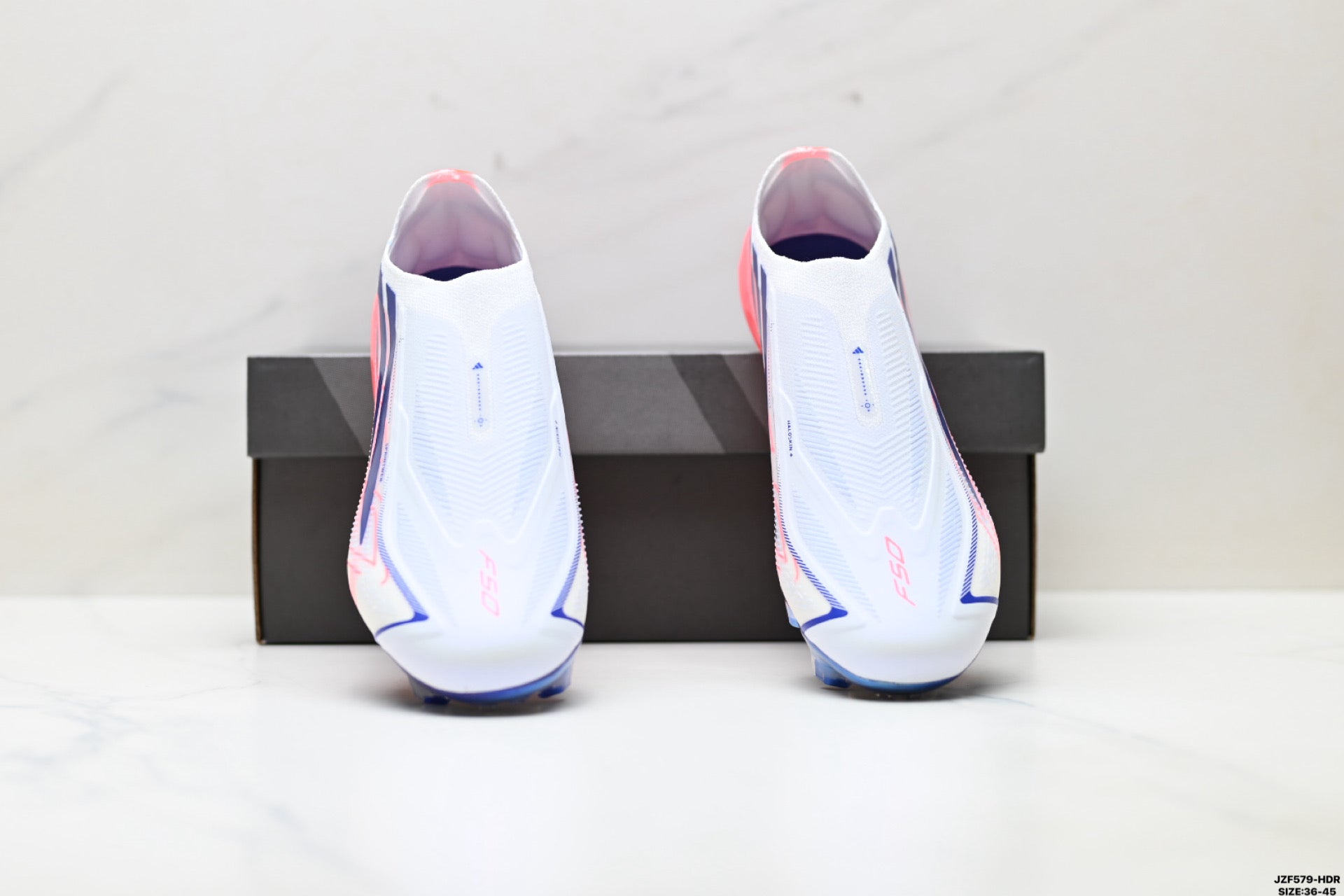 Adidas F50 Elite LL FG | White Navy Solar Red | XH6804