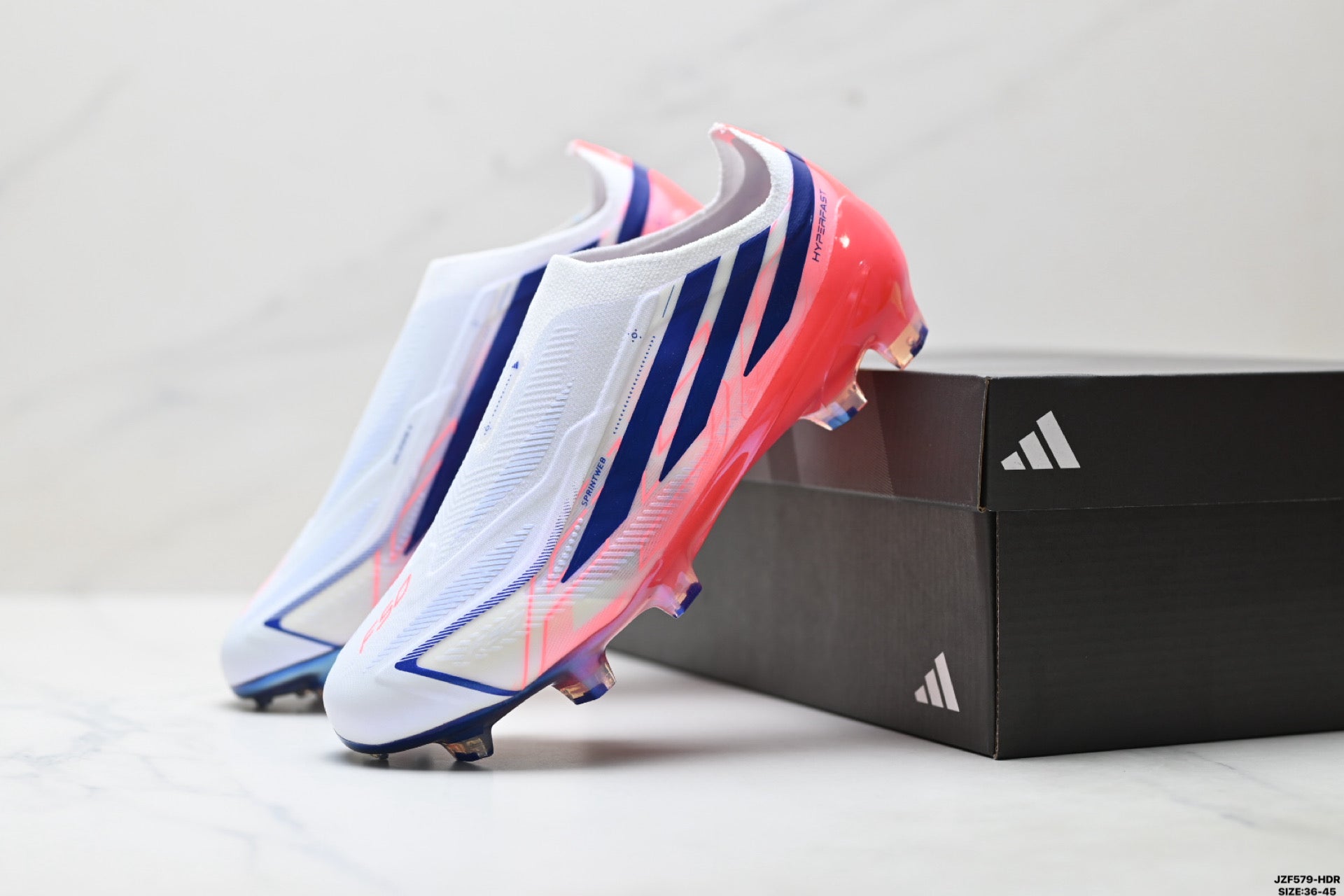 Adidas F50 Elite LL FG | White Navy Solar Red | XH6804