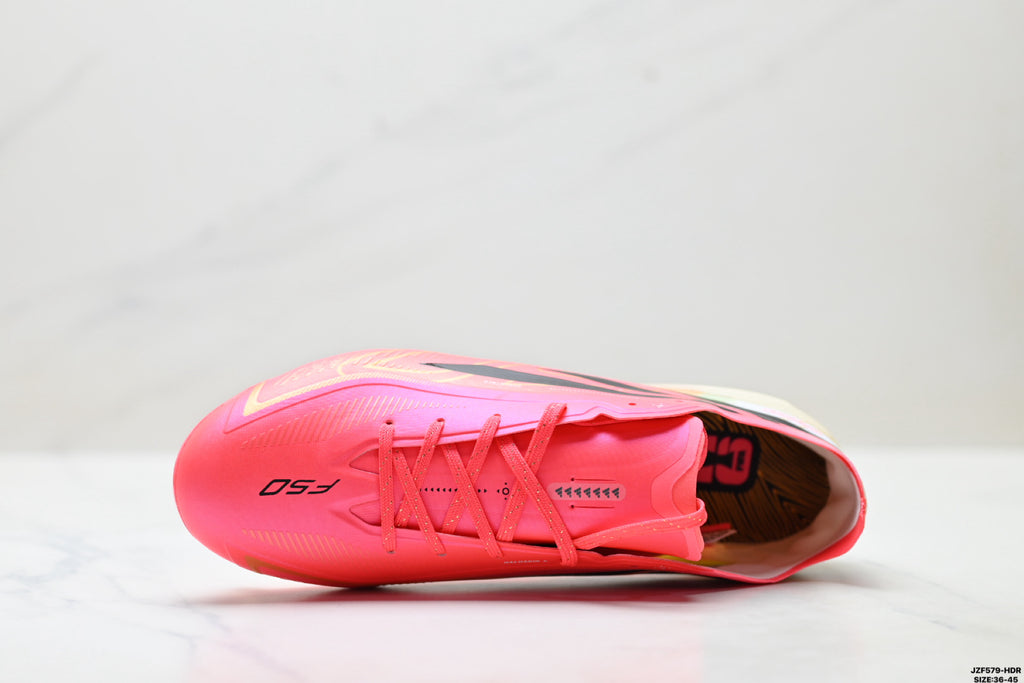 Adidas F50 Elite LL FG | Solar Pink Black Gold | XH6804