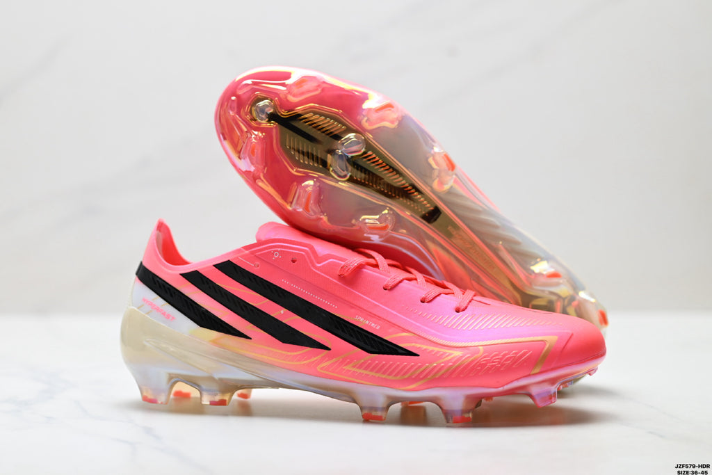 Adidas F50 Elite LL FG | Solar Pink Black Gold | XH6804