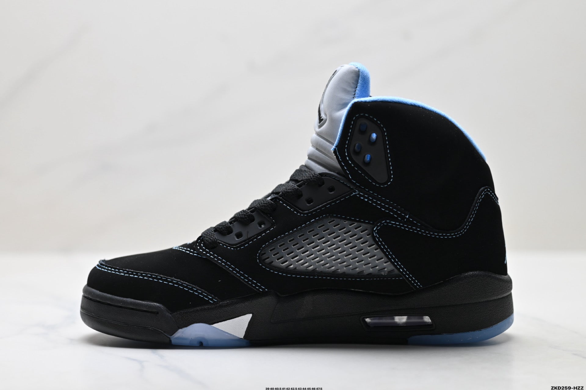 Air Jordan 5 Retro | Black University Blue | DD0587-008