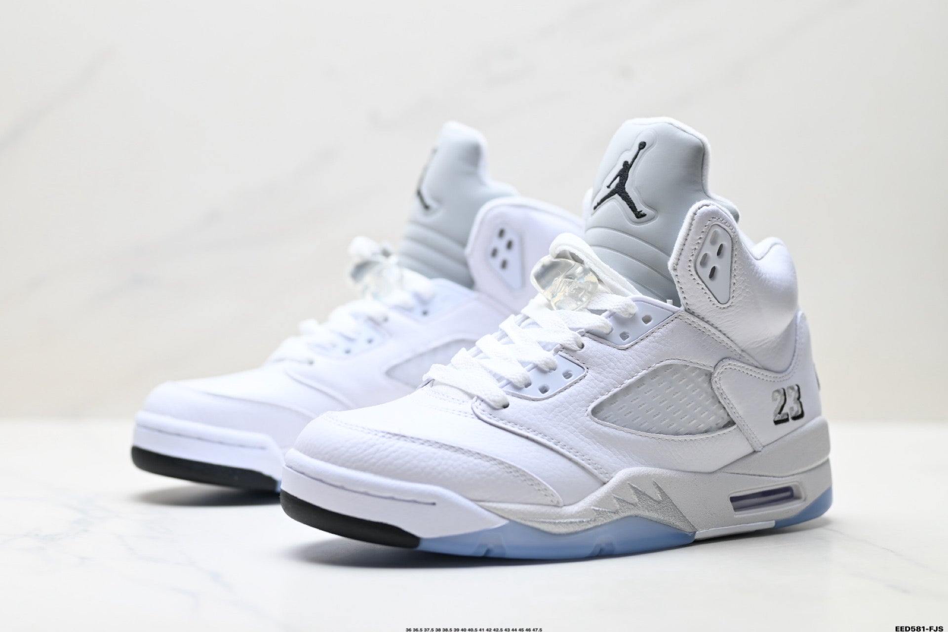 Air Jordan 5 Retro | White Metallic Silver | HQ7978-103