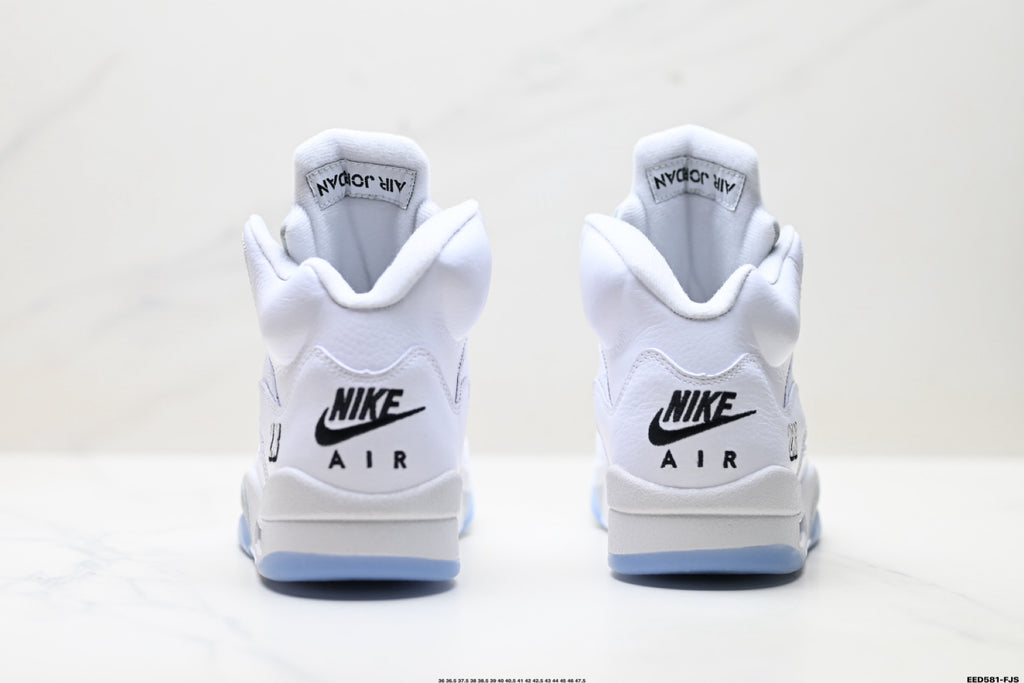 Air Jordan 5 Retro | White Metallic Silver | HQ7978-103