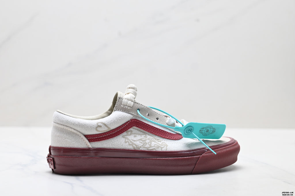 Vans × Bolin LX Old Skool 36 | Year of the Horse | Marshmallow Burgundy | VN000EJUHRW