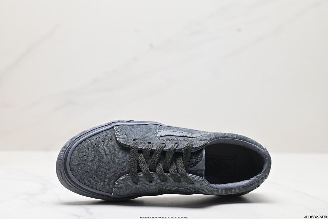 White Mountaineering × Vans Sk8 | Triple Black Botanical | VN000BVXY50