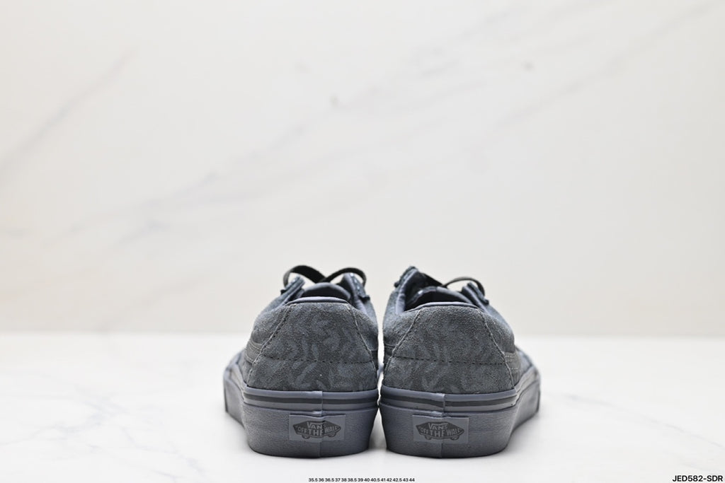 White Mountaineering × Vans Sk8 | Triple Black Botanical | VN000BVXY50