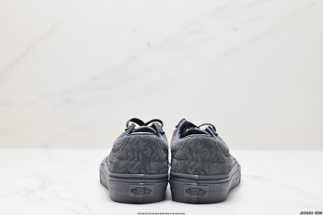 White Mountaineering × Vans Sk8 | Triple Black Botanical | VN000BVXY50