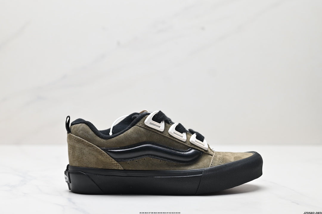 Vans Knu-Skool Dr | Olive Black | VN000CZU0BP