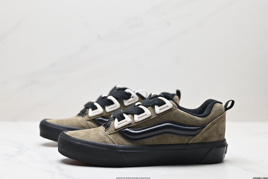 Vans Knu-Skool Dr | Olive Black | VN000CZU0BP