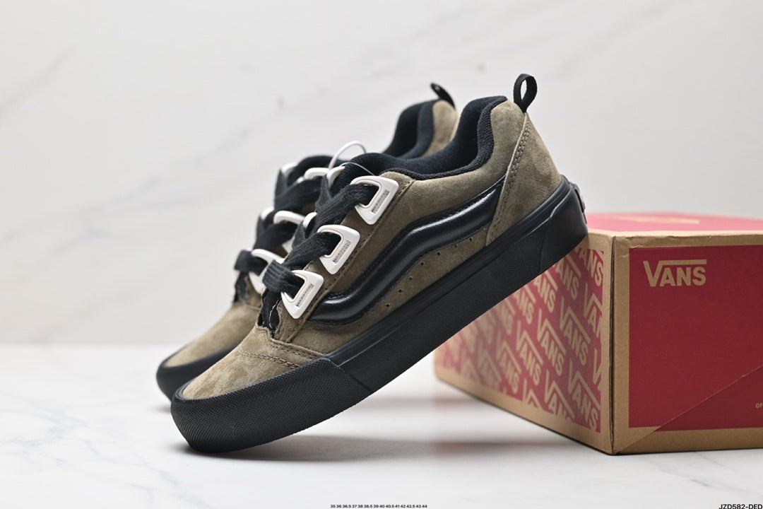 Vans Knu-Skool Dr | Olive Black | VN000CZU0BP