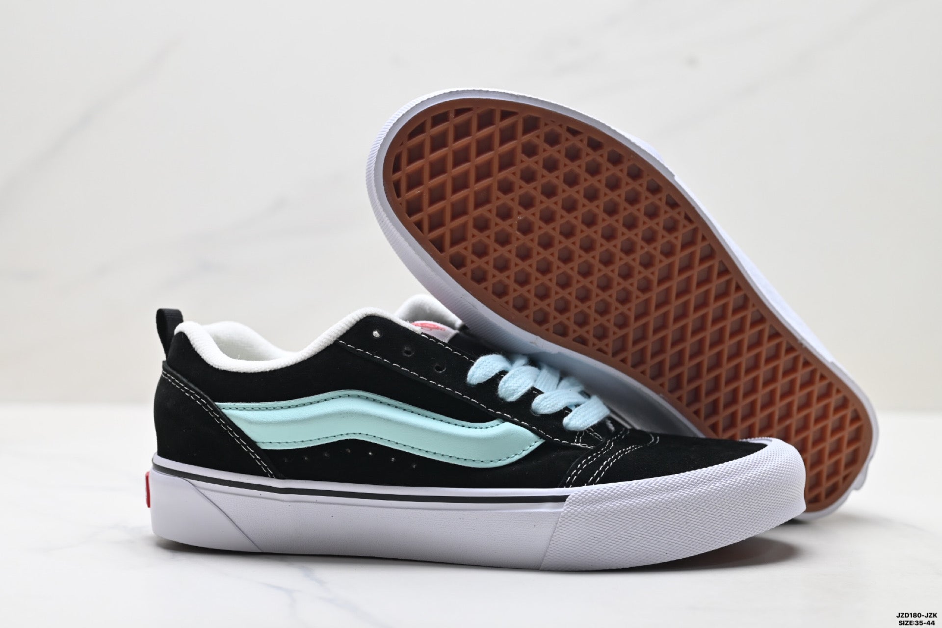 Vans Knu-Skool | Black Mint White | VN0009QC6BT1