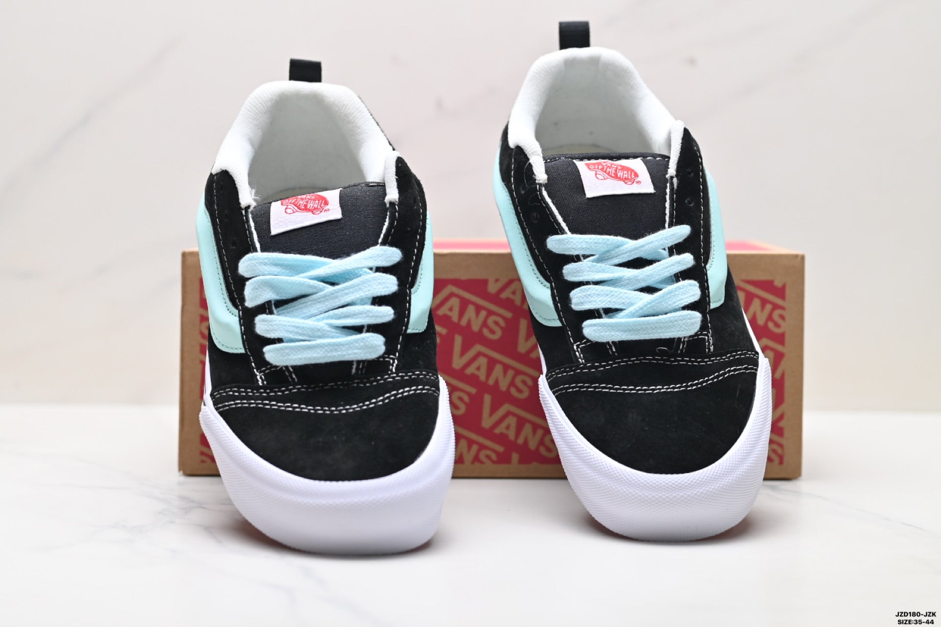 Vans Knu-Skool | Black Mint White | VN0009QC6BT1
