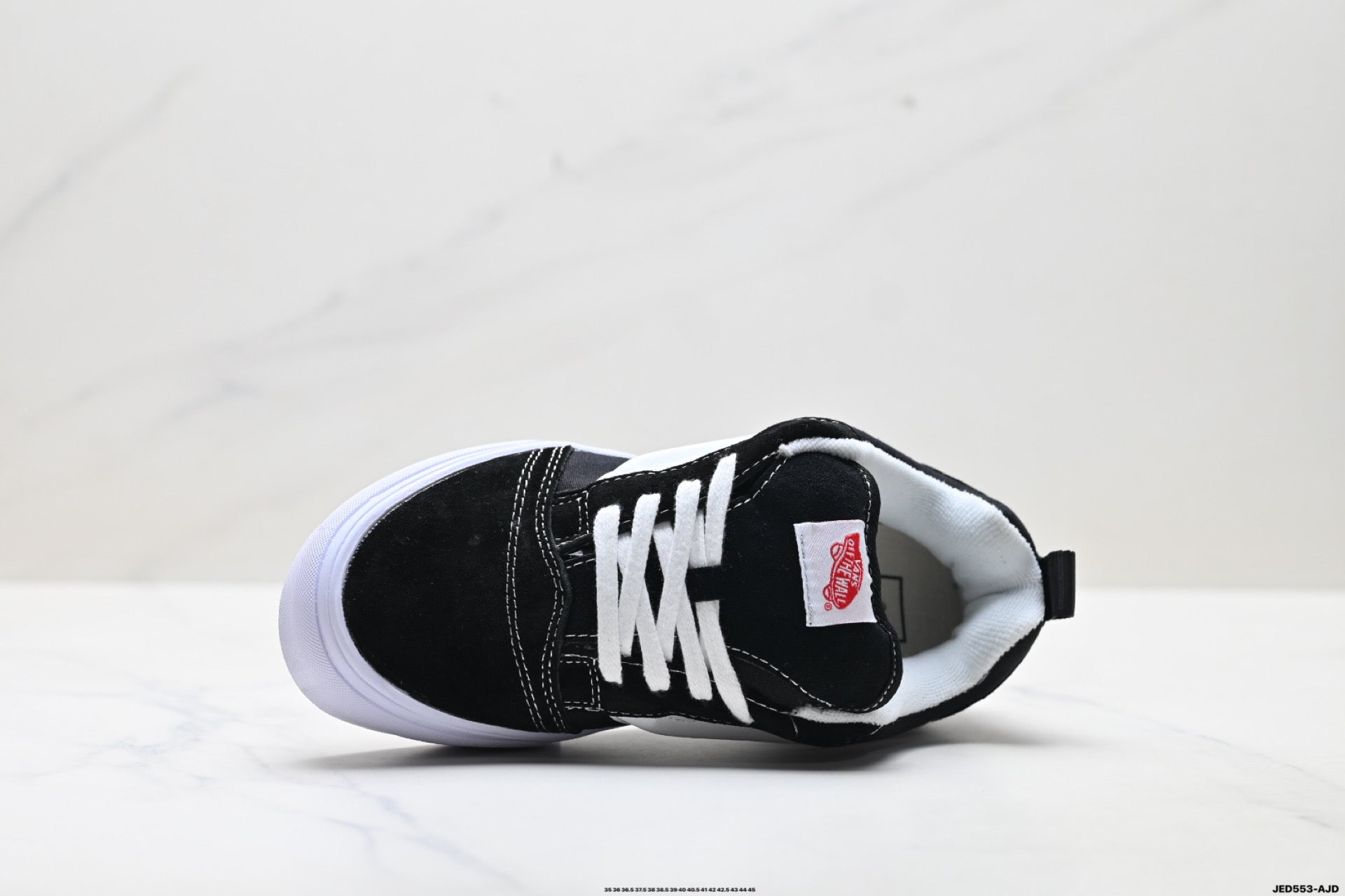 Vans Knu-Skool | Black White Canvas | VN000CP6BA2