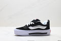 Vans Knu-Skool | Black White Canvas | VN000CP6BA2