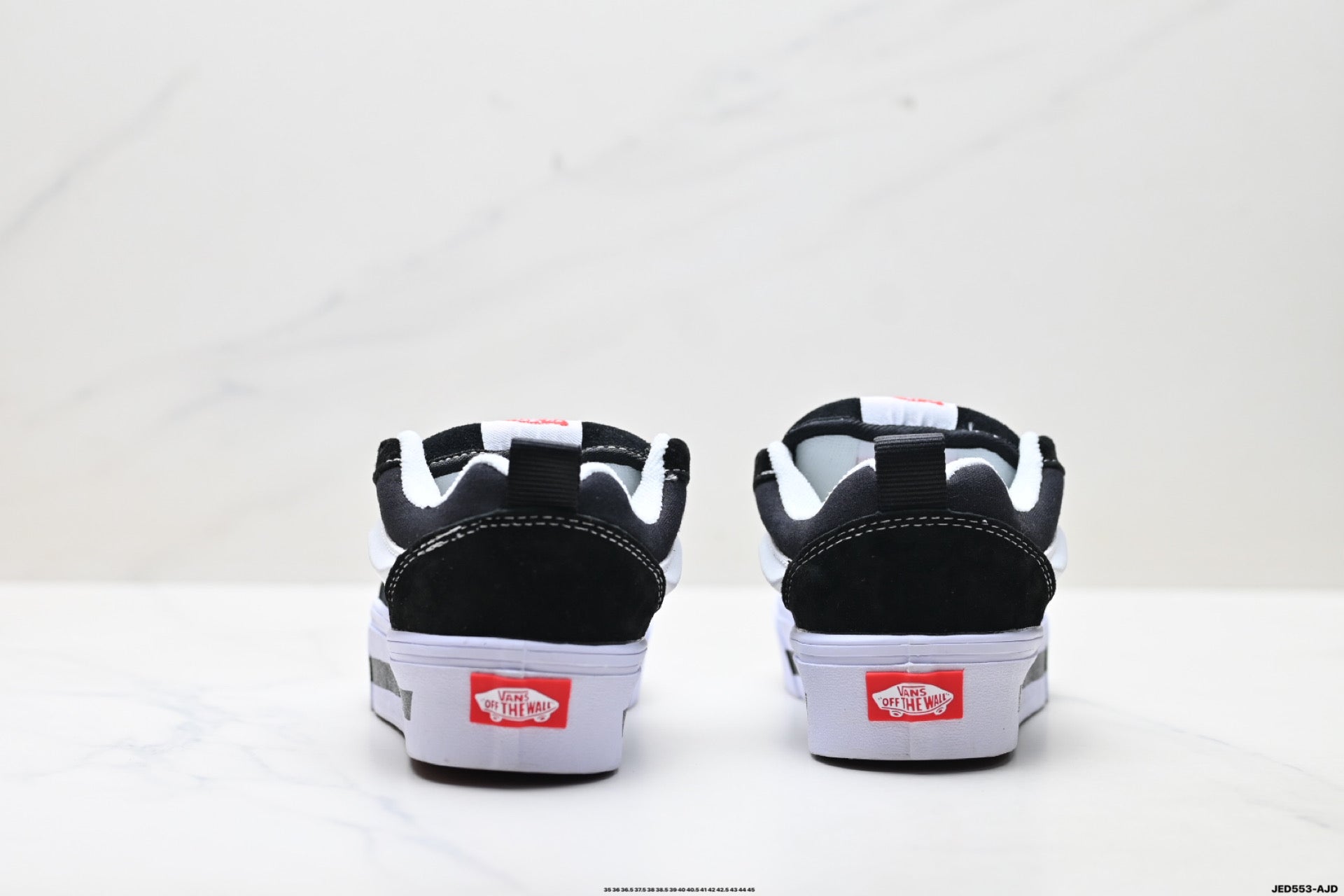 Vans Knu-Skool | Black White Canvas | VN000CP6BA2