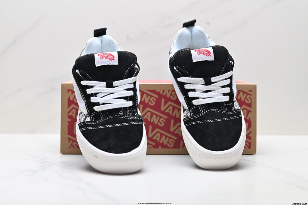 Vans × Sneakersnstuff (SNS) Knu-Skool | Black White Graffiti | VN-OD3HY28