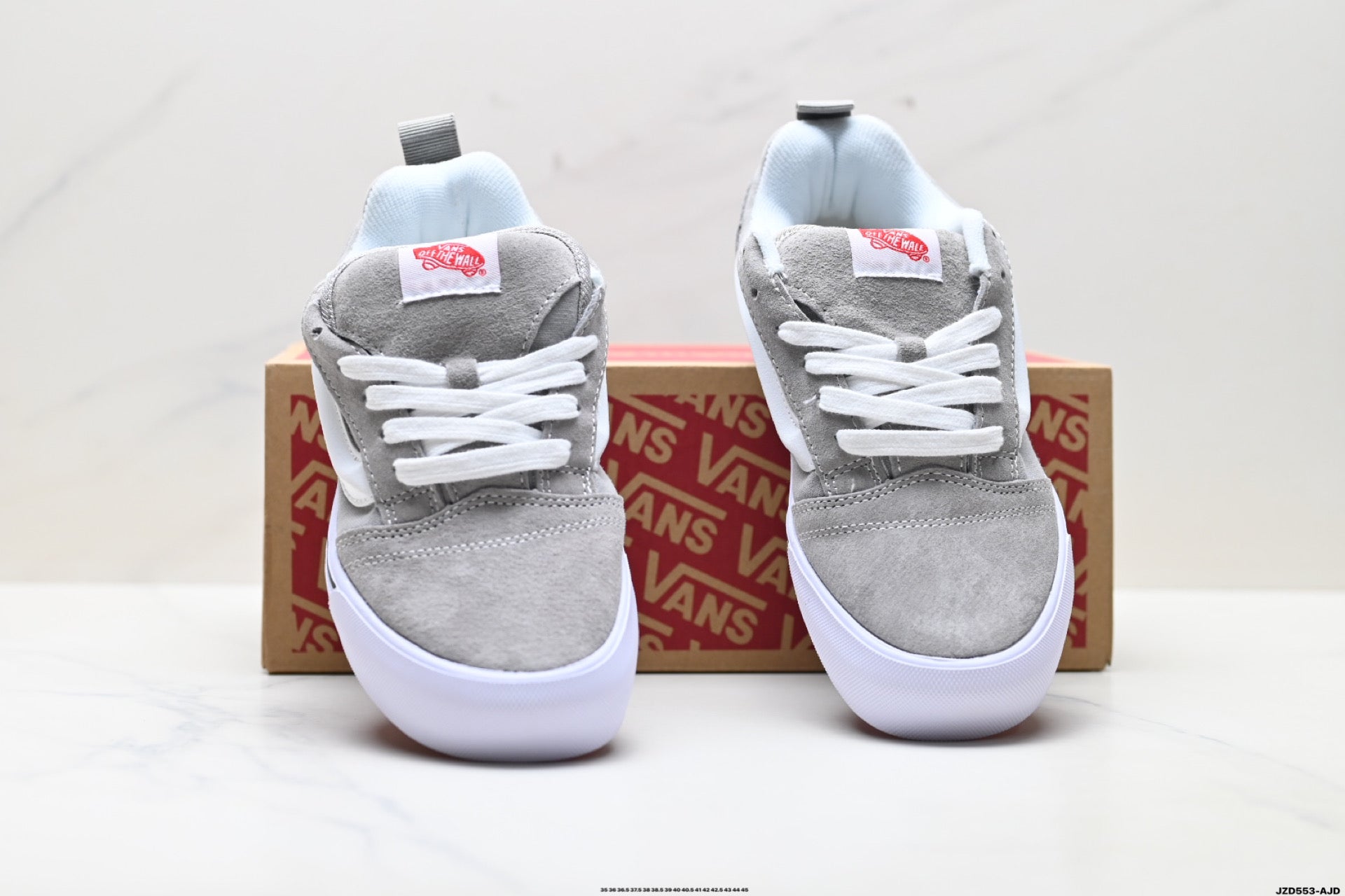 Vans Knu-Skool | Gray White | VN0009QCCNP