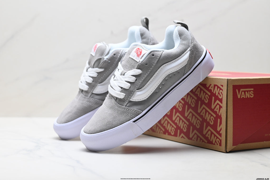 Vans Knu-Skool | Gray White | VN0009QCCNP
